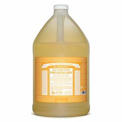 Dr. Bronner's - Pure-Castile Liquid Soap (Citrus, 1 Gallon) - Made with Organic Oils, 18-in-1 Uses: Face, Body, Hair,