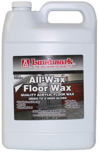 Lundmark, Inc Lundmark All Wax, Self Polishing Floor Wax, 1-Gallon, 3201G01-2