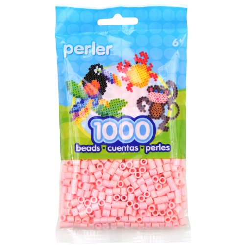 Perler Beads Fuse Beads for Crafts, 1000pcs, Peach