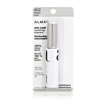 Almay Thickening Mascara with Aloe and Vitamin B5, Hypoallergenic, Cruelty Free, Fragrance Free, Ophthalmologist Tested, 402