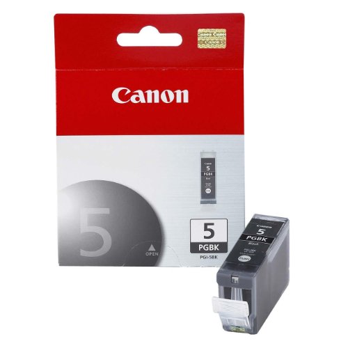 Canon PGI-5BK Ink Cartridge (PGI5BK) - OEM 0628B002, Black