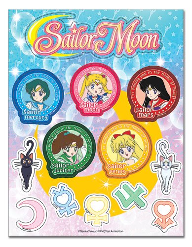 Sailor Moon Inner Moon Set Sticker