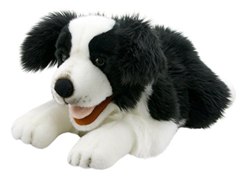 The Puppet Company Playful Puppies Border Collie Hand Puppet