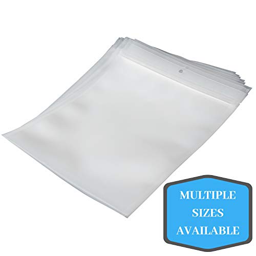 Online Packaging Solutions Vacuum Chamber Zipper Pouches - (8 x 10) 1000/CS - 3 Mil - Bottom Fill with Hang-hole