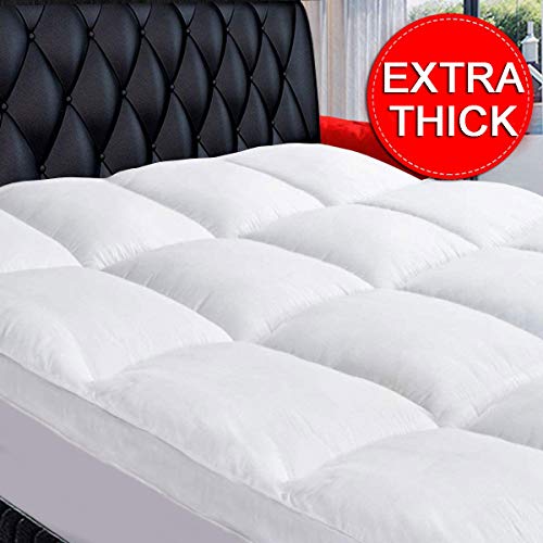 COONP Queen Mattress Topper, Extra Thick Mattress Pad Cover