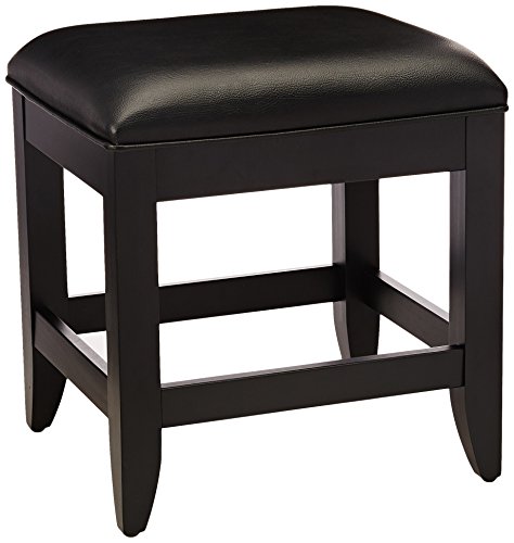 Home Styles Bedford Black Vanity Bench by Home Styles