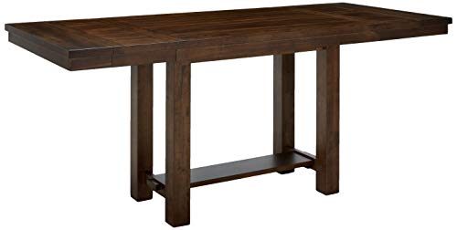 Signature Design by Ashley - Moriville Dining Room Table - Counter Height - Brown