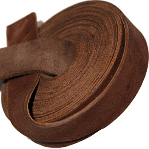 TOFL Leather Strap Medium Brown Â¾ Inch Wide 72 Inches Long