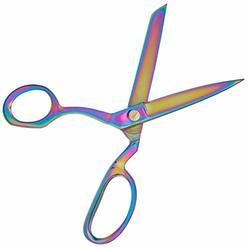 Tula Pink 8 inch Fabric Shears Scissors Tula Pink Hardware Collection - Left Handed