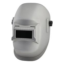 Sellstrom Lightweight, Super Tuff Nylon Shell and Rachet Headgear, Welding Helmet with 4-1/4" x 2" Sel-Snap Lift Front, Tough