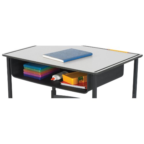 Safco Products Book Box for AlphaBetter Desk, Black