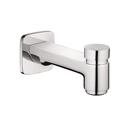 HANSGROHE Logis Wall Mounted Tub Spout with Diverter Finish: Chrome