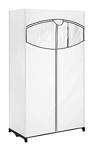 Whitmor, Clothes Fabric, 36", Closet with White Cover