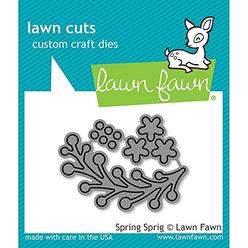 Lawn Fawn Lawn Cuts Custom Craft Die LF1620 Spring Sprig