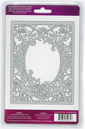 Create-a-Card DS-CAD-CLFRA Floral Frame Die'Sire Dies, Multicolor