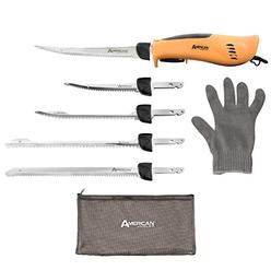American Angler AEKOBDS0081 5 piece Electric Fillet Knife Kit