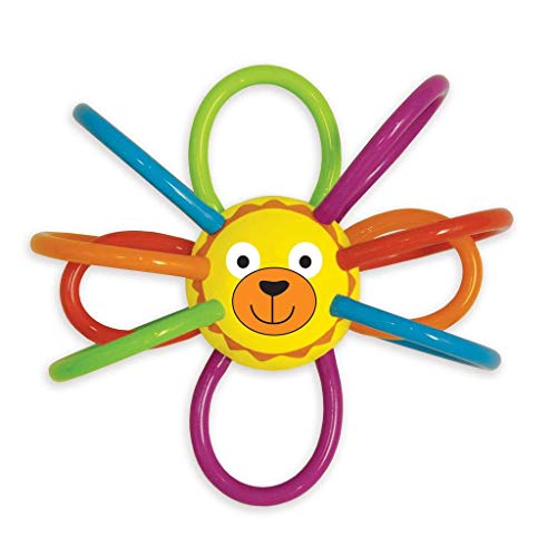The Manhattan Toy Co Manhattan Toy Zoo Winkel Lion Rattle and Sensory Teether