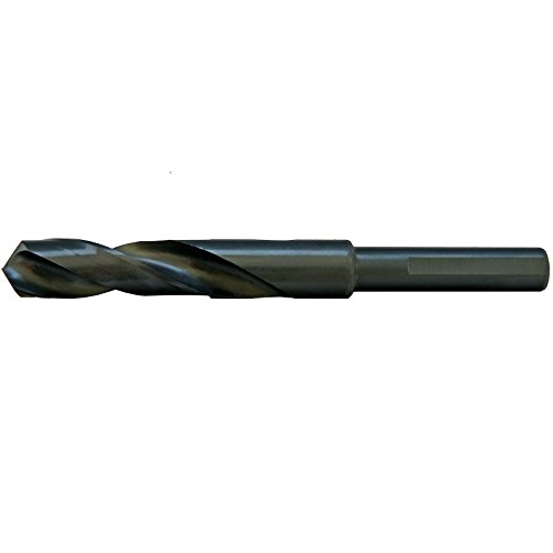 MaxTool 1-5/32" Silver and Deming Drill Bit (Prentice); HSS M2; 135 DEG Split Point; 6" OAL 1/2" Reduced Shank Black Oxide;