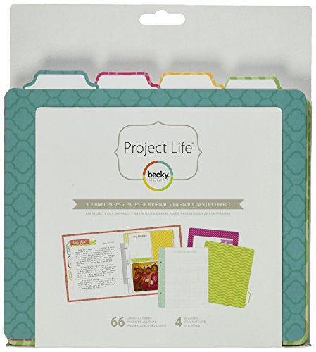 Project Life Journal Pages, 6 by 8-Inch