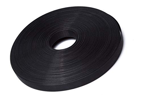 item4ever 50yds Rigilene Poly Polyester Boning - Item4ever Brand (1/4", Black)