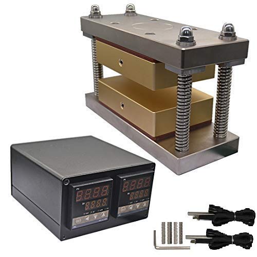 TechL Heat Press Plate Kit 4x6" Heat Press Plates 6061 Aluminum Plates