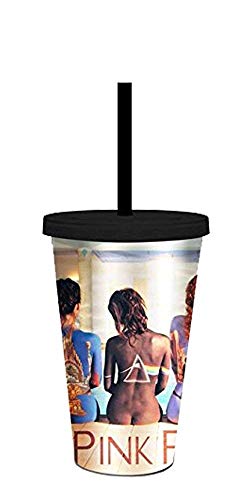Just Funky Pink Floyd OFFICIAL 1997 The Back Catalogue Poster PREMIUM Foil-Printed Tumbler Travel Cup, 16oz Pink Floyd Merchandise &