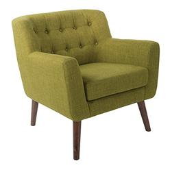 Avenue Six Arm Chair, 32"W x 28.63"D x 31.63"H, Green