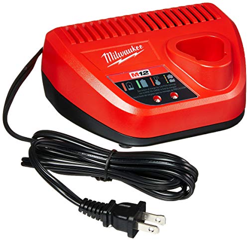 Milwaukee Genuine OEM 48-59-2401 M12 Lithium Ion 12 Volt Battery Charger w/LED Indicating