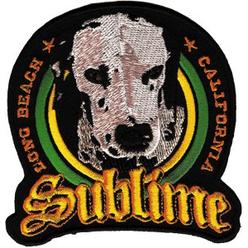 Application Sublime - Lou Dog - Iron on or Sew on Embroidered Patch