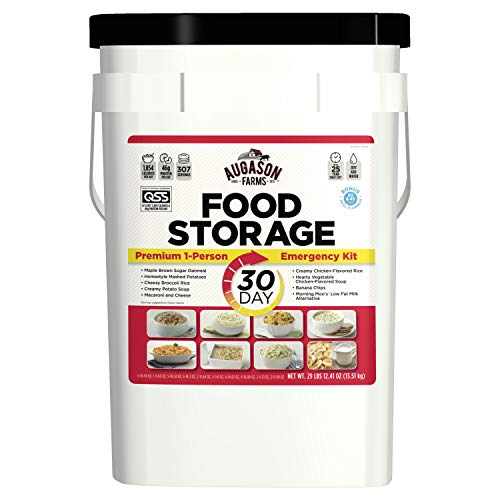 Augason Farms 30-Day 1-Person Emergency Food Supply â€“ QSS Certified