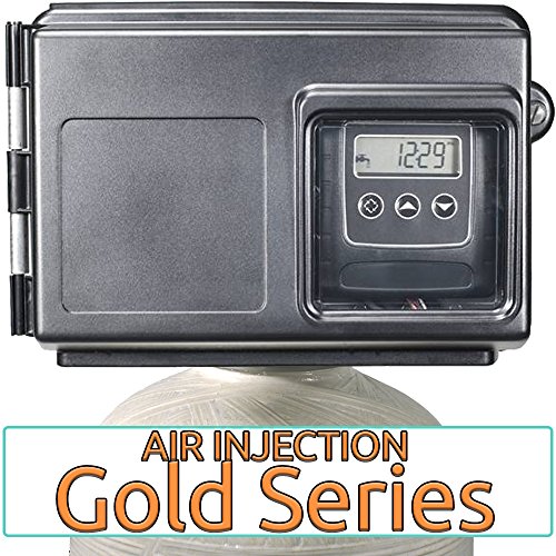 Abundant Flow Water Systems Air Injection Gold 10 with Fleck 2510SXT and 1" Bypass - AIG10-25SXT - For Iron Hydrogen Sulfide Rotten Egg Odor Manganese