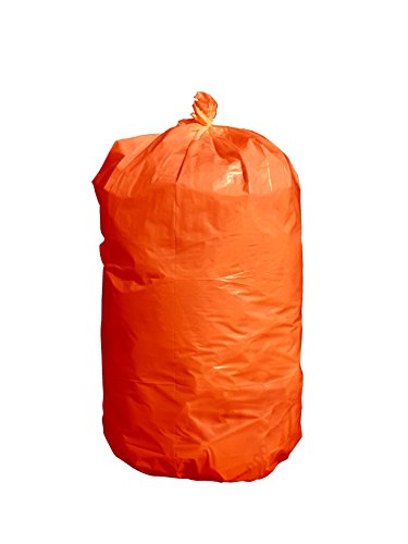 Heath Durable Facilities Maintenance Quality Trash Bags (33 Gallon, ORANGE)