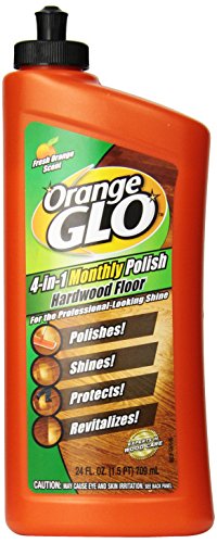 Orange Glo Hardwood Floor 4-in-1 Monthly Polish, 24 Oz (Pack of 2)