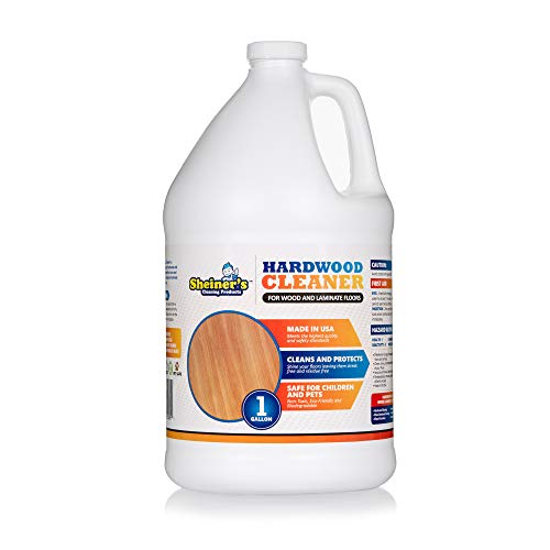 Sheiner's Hardwood Floor Cleaner, for Deep Cleaning of Wood, Laminate, Natural and Engineered Flooring, Ready-to-Use, pH