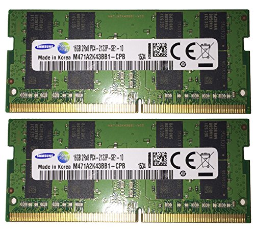 OMAGEAR CTGHP96 2x 16GB 32GB RAM DDR4 2133 Mhz Samsung SO DIMM PC4