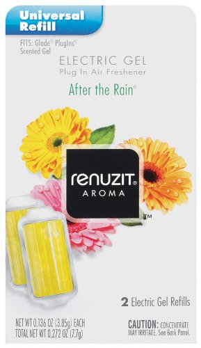 Renuzit Gel Electric Air Freshner Refill, After The Rain.27 Ounce