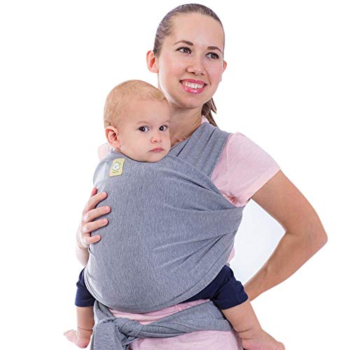 KeaBabies Baby Wrap Carrier All in 1 Stretchy Baby Wraps - Baby Carrier Sling - Infant Carrier - Babys Wrap - Babies Carrier Wraps