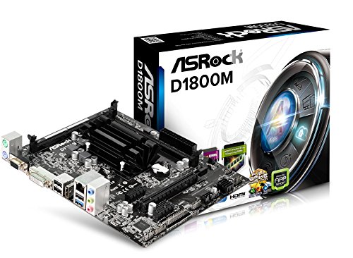 ASRock Motherboard Micro ATX DDR3 1066 NA D1800M