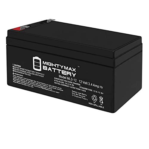 Mighty Max Battery 12V 3AH SLA Battery for Black Decker CST1200 Cordless Trimmer Brand Product