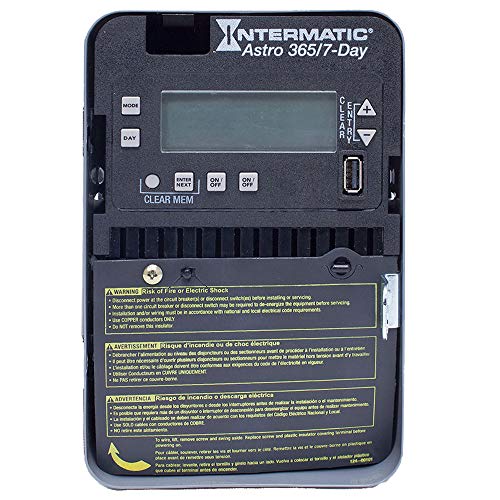 Intermatic Electronic Timer, 30 Amps, 120 to 277Vac Voltage, Operation Mode: Astro 7/365 Days, Number of Channe, ET2825C