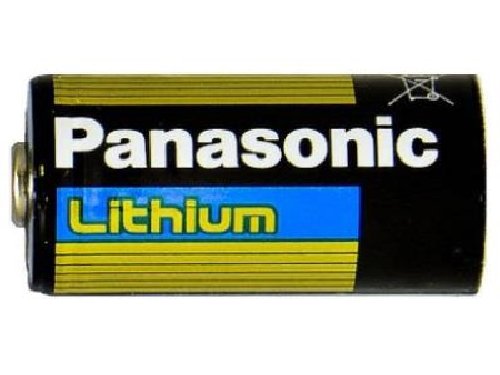 Panasonic Lithium CR123A 3V Photo Lithium Battery (Pack of 100)
