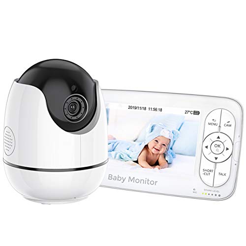  HelloBaby Monitor with Camera and Audio, IPS Screen