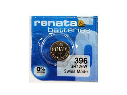 Renata #396 Silver Oxide Battery - 5 Pack