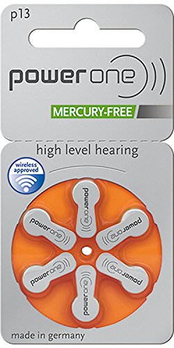 Powerone Power One Size 13 Hearing Aid Batteries (180)