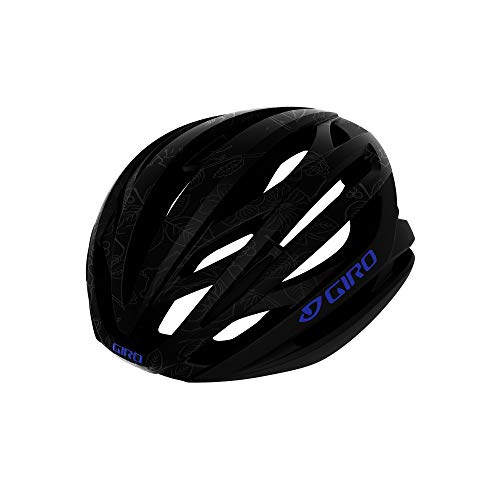 Giro Seyen MIPS Womens Road Cycling Helmet - Medium (55-59 cm), Matte Black Floral (2020)