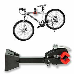 Clothink Bike Repair Stand Foldable Bicycle Wall Mount Rack Workstand, Bicycle Mechanic Maintenance for Storage