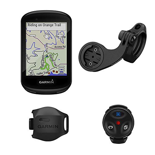 Garmin Edge 830 Mountain Bike Bundle, Performance Touchscreen GPS Cycling/Bike Computer with Mapping, Dynamic Performance