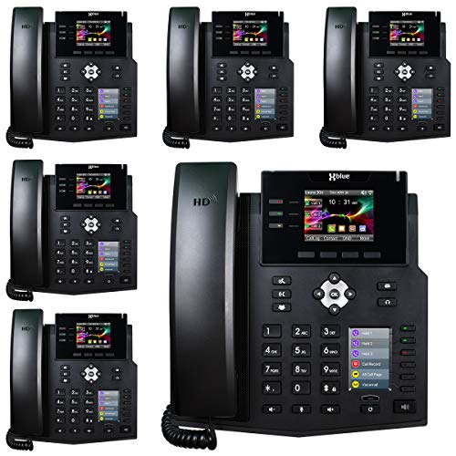 XBLUE Cloud Phone System Bundle with (6) IP Phones & (6) Months of
