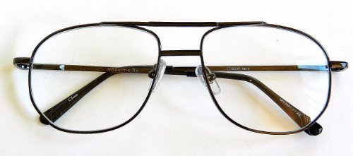 Foster Grant (+ BONUS) Magnivision +2.75 "AERO"Gunmetal Aviator Style Reading Glasses (70) + FREE BONUS MICRO-SUEDE CLEANING CLOTH