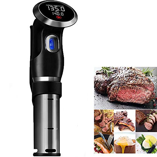 TRACONN Sous Vide Cooker Sturdy Immersion Circulator 1500Watts Powerful Motor and Digital Display (US Plug, 110V)